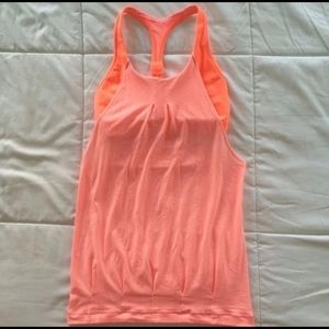 Lululemon No Limits Coral/Orange Sz 6